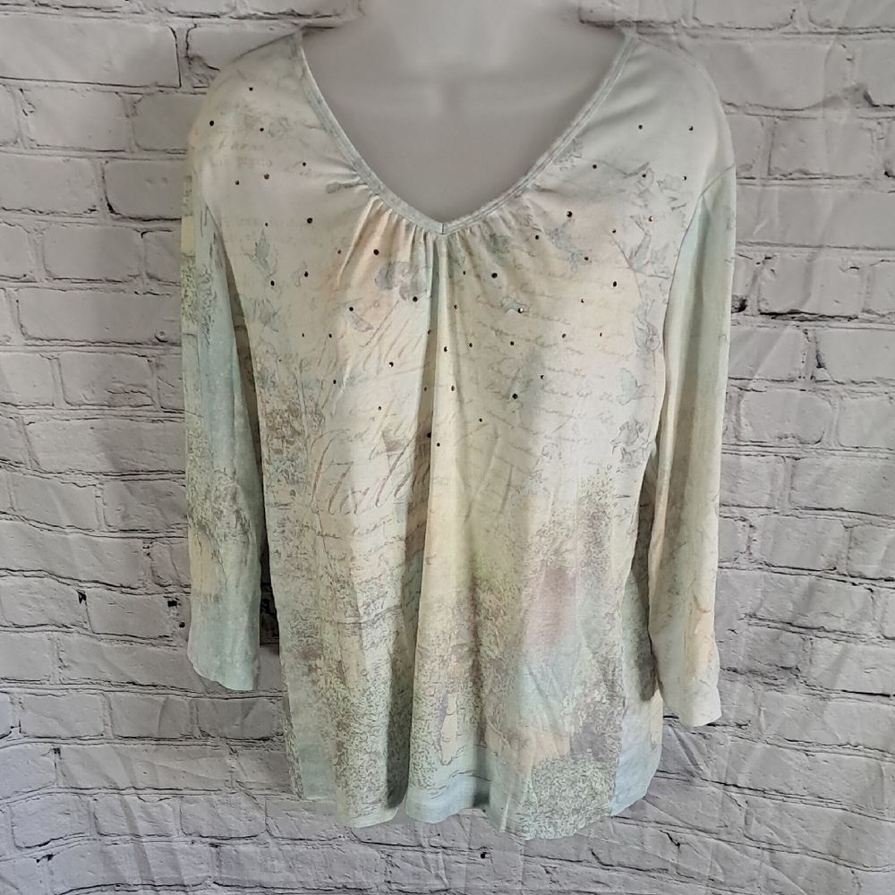 Elegant Pastel Women's Top